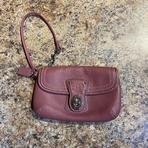 Authentic coach wristlet